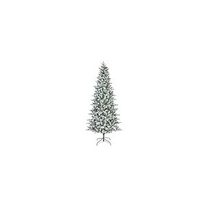 Lumineo Arbre de No&euml;l, Vert/Blanc, dia93.00-H180.00cm