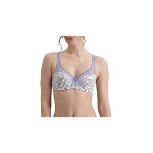 DIM Femme - Soutien-Gorge Generous Classic x1 | Maintien Parfait pour Poitrines Généreuses | Microfibre Épaisse et Stretch | Dos en U et Bretelles Larges | Look Moderne et Confort Absolu