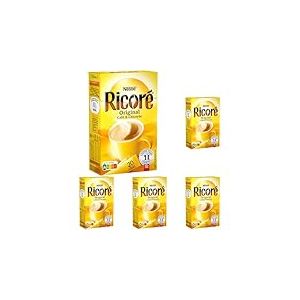 Nestlé Ricoré Original - Substitut de Café - Boîte de 20 Sticks x 3 g (Lot de 5)
