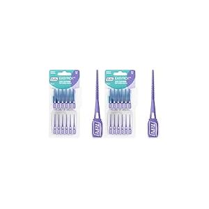 TePe EasyPick Cure-dents, Violet, ISO XL, 36pcs, &eacute;limine la plaque dentaire, nettoyage efficace entre les dents, cure-dents &eacute;co-responsables pour les grands espaces, &eacute;tui de voyage inclus (Lot de 2)