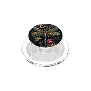 Libellule | Fleurs, Tourbillons | Libellule PopSockets PopGrip pour MagSafe