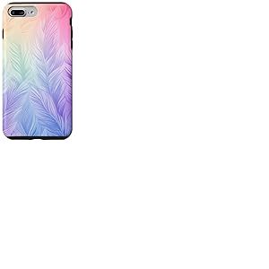 Plume de style bohème printanier Coque pour iPhone 7 Plus/8 Plus
