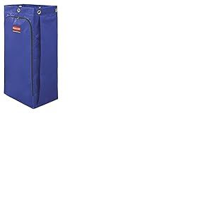 Rubbermaid Commercial 1966883 Sac chariot de nettoyage haute capacit&eacute; Bleu 100 l