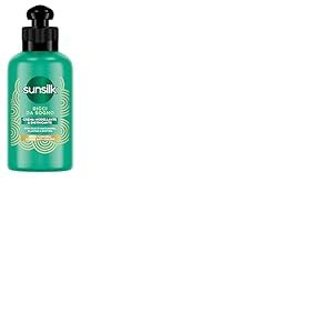 Sunsilk, Crème démêlante bouclés de rêve, crème pour cheveux bouclés défini, sans rinçage, formule active Fusion avec huile de macadamia, élasticité et biotine, 200 ml