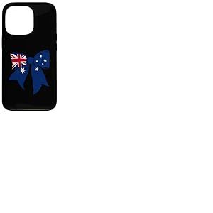 Ruban Coquette Drapeau Australien Australien Fille Coque pour iPhone 13 Pro