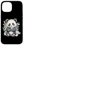 Panda Aquarelle Coque pour iPhone 15