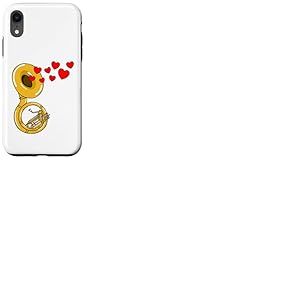 Soubassophone Saint-Valentin Cuivres Mariage Coque pour iPhone XR