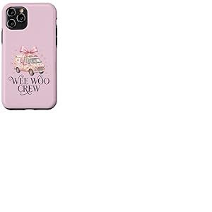 Wee Woo Crew Ambulance Coquette Noeud Mignon Ambulance ambulancier ambulancier ambulancier Coque pour iPhone 11 Pro
