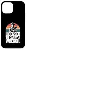 Licence pour Transporter Un m&eacute;canicien &agrave; cl&eacute; dr&ocirc;le Coque pour iPhone 12 Mini