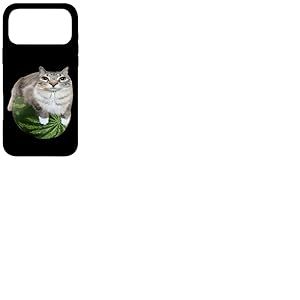 Chat past&egrave;que Chat Silly Cat Meme Coque pour iPhone 17 Pro Max