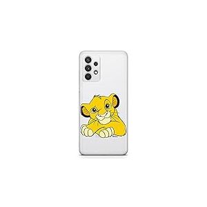 ERT GROUP Coque de téléphone portable pour Samsung A32 4G LTE Original et sous licence officielle Disney motif Simba & Friends 009 parfaitement adapté à la forme du téléphone portable, partiel imprimé