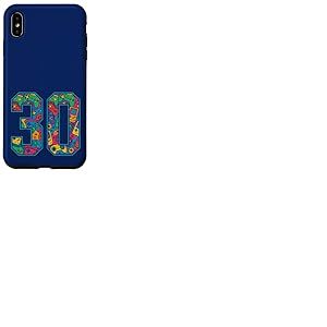 30e Anniversaire Trente Jeux vid&eacute;o de Joueur Coque pour iPhone XS Max
