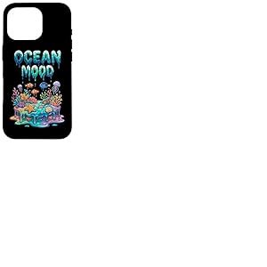 Humeur Oc&eacute;anique Color&eacute;e R&eacute;cif Corallien Vie sous-Marine Coque pour iPhone 16 Pro