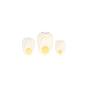 Vaessen Creative Perforatrices Cercle Festonné - Lot de 3 Pcs - pour Projets DIY, Papier Scrapbooking, Bullet Journaling, Cartes de Vœux, Papier Découpage, Étiquettes, Décorations