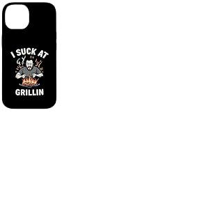 Funny BBQ Fail Burn The Food 4 juillet Grillin Grilling Men Coque pour iPhone 14