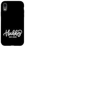 Hubby Est 2026 Just Married Lune de Miel Cadeaux pour Couples Coque pour iPhone XR