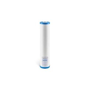 VEVOR Cartouche de Rechange pour Filtre à Eau Toute la Maison 1PC 115x507 mm, Filtre de Remplacement pour Système de Filtration d'Eau Domestique, Inhibiteur de Tartre Polyphosphate, Réduit le Chlore
