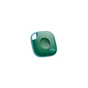 Tile by Life360 Mate (2024) - Tracker Bluetooth, détecteur de clés et localisateur d'objets pour clés, Sacs & Autres. Détecteur de téléphone. Compatible avec iOS & Android. Lot de 1 (Green Surf)