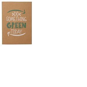 Cahier d'&eacute;cole econovo A5 / 100% papier recycl&eacute; / 70 g/m&sup2;, 32 feuilles / 1 pi&egrave;ce marron/Carnet de couverture Kraft avec 32 feuilles, cahier pour le bureau et l'&eacute;cole/bloc-notes d'&eacute;criture bloc-not