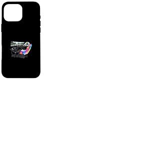 Panda Sim Racing Coque pour iPhone 16 Pro Max