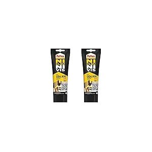 Pattex Ni Clou Ni Vis Extra Fort & Rapide, colle de fixation surpuissante, colle rapide qui permet une prise instantanée, colle blanche, tube 52 gr, Lot de 2