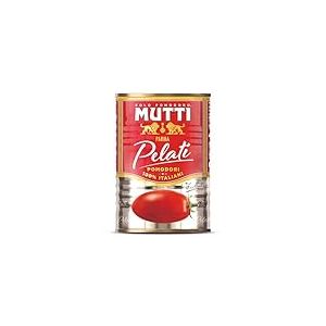 Mutti Pelati Lot de 6 tomates épluchées 6 x 400 g