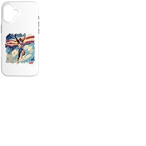 Équipe américaine Olympics d'athlétisme Coque pour iPhone 16
