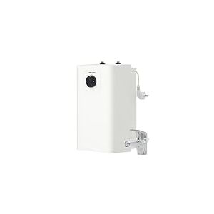 Stiebel Eltron 204975 Chauffe-eau SNU 5 Plus avec robinet MAE-W, fonction anti-goutte, thermostop, chauffe-eau basse pression, 5 l, avec prise 230 V, 2 kW, fabriqué en Allemagne