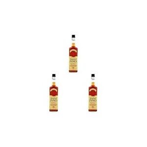 SAINT JAMES - Rhum Agricole Royal Ambr&eacute; - 70 cl (Lot de 3)