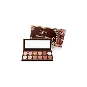 Palette de fards &agrave; paupi&egrave;res mats, scintillants, nudes - Maquillage baroque romantique - Avec 12 couleurs nude romantiques et or rose - Palette de fards &agrave; paupi&egrave;res professionnelle v&eacute;g&eacute;talienne