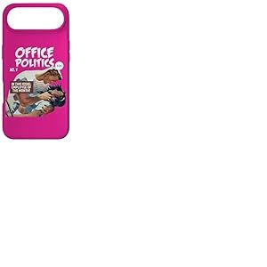 Fun Work Place Retro Romance Comic Book Parodie Coque pour iPhone Air