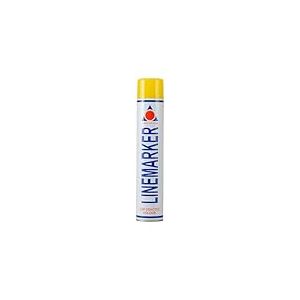 Aerosol Solutions Peinture de Marquage au Sol – Bombe Jaune 750 ml, Aérosol de Traçage Haute Visibilité, Gazon, Route – Pack de 1