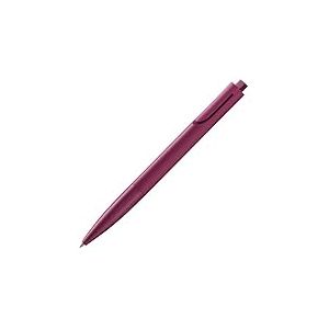 Lamy noto burgundy stylo &agrave; bille - stylo &agrave; bille avec corps triangulaire en plastique - clip &eacute;mergeant du contour du corps - avec recharge grande capacit&eacute; M 16 en largeur de trait M en noir