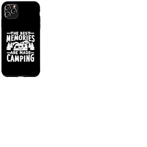 Design de camping inspirant avec une remorque de caravane Coque pour iPhone 11 Pro Max