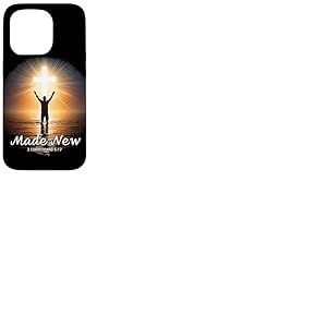 Made New in Christ Jesus: Christian Faith Baptism 2 Cor 5:17 Coque pour iPhone 15 Pro