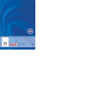 Brunnen 104442502 Cahier scolaire A4 32 pages blanches avec feuilles lign&eacute;es Style 25