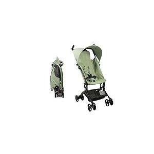 Looping Squizz mini - Poussette Citadine Naissance - Pliage rapide ultra compact, Sac de Transport, Canopy | Green