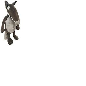 La peluche Loup de taille moyenne - nue