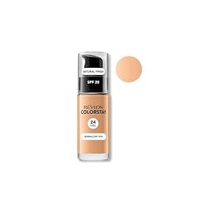 Revlon ColorStay - Fond de teint Longue Tenue 24H - Maquillage Teint et Soin Peaux Mixtes &agrave; Grasses - Formule Nourrissante et Protectrice &agrave; Base de Vitamine E - SPF 15-30 ml - N330 Natural Tan