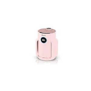 Shark NeverChange, Purificateur d’air compact pro, purificateur d'air silencieux pièces et chambres jusqu'à 23m², HEPA 99,9% aspire poussière, pollen, peaux mortes, écran LED, Quartz rose, HP072EUPK