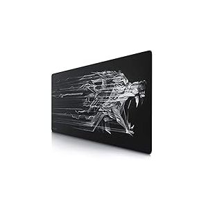 Titanwolf - Tapis de Souris de Gaming - Grande Taille - 1200 x 600 mm - Taille XXXL - pour Souris et Clavier Logitech
