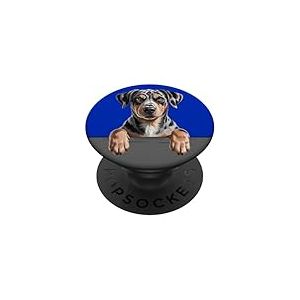 Catahoula L&eacute;opard Chien Mignon Dr&ocirc;le Regarder Chiot PopSockets PopGrip Adh&eacute;sif