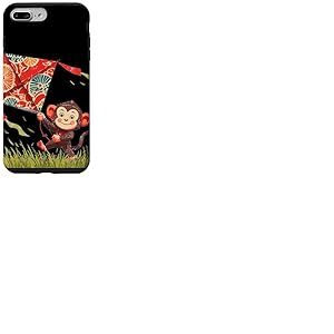 Costume de Singe Volant pour Les Amateurs de cerf-Volant et de Vent Coque pour iPhone 7 Plus/8 Plus