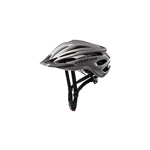Cratoni Pacer (MTB) Casque de vélo Mixte, Anthracite, Taille Unique