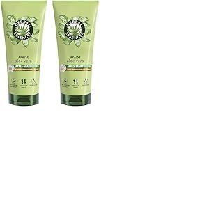 Herbal Essences Apaise Apr&egrave;s-Shampoing Aloe Vera 200ml Hydrate, Nettoie et Nourrit Les Cheveux Tr&egrave;s Secs. Parfum Jasmin et Ingr&eacute;dients d'Origine Naturelle*. V&eacute;gan Et Non Test&eacute; Sur Les Animaux
