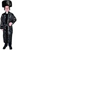 Dress Up America Manteau de rabbin noir pour enfants