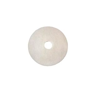 Scotch-Brite™ Patins de sol, blancs, 406 mm, 5/caisse