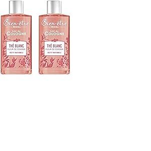 BIEN ETRE Bien-être Eau de Cologne Thé Blanc 250 ml (Lot de 2)