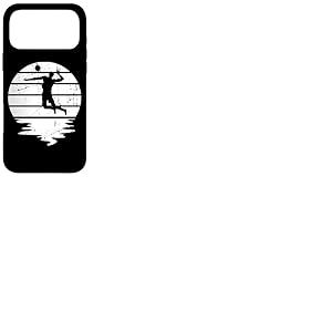 Un passionn&eacute; de Volley-Ball pour Un Joueur de Volley-Ball Coque pour iPhone 17 Pro Max