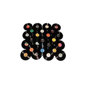 VinylShopUS Lot de 10 disques vinyles de 30,5 cm pour travaux manuels et décoration de fête, Studio d'artiste, Look Vintage